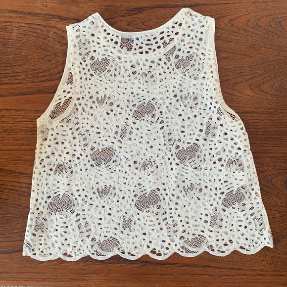 Zara lace tank top - Picture 2 of 7